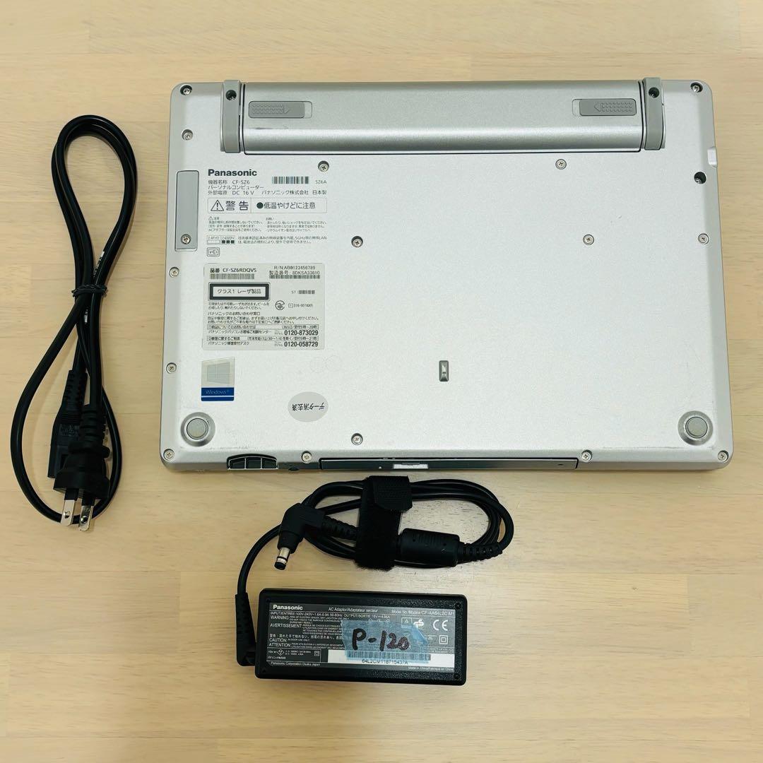 レッツノート PC Windows11 SSD DVD オフィス付き P-120