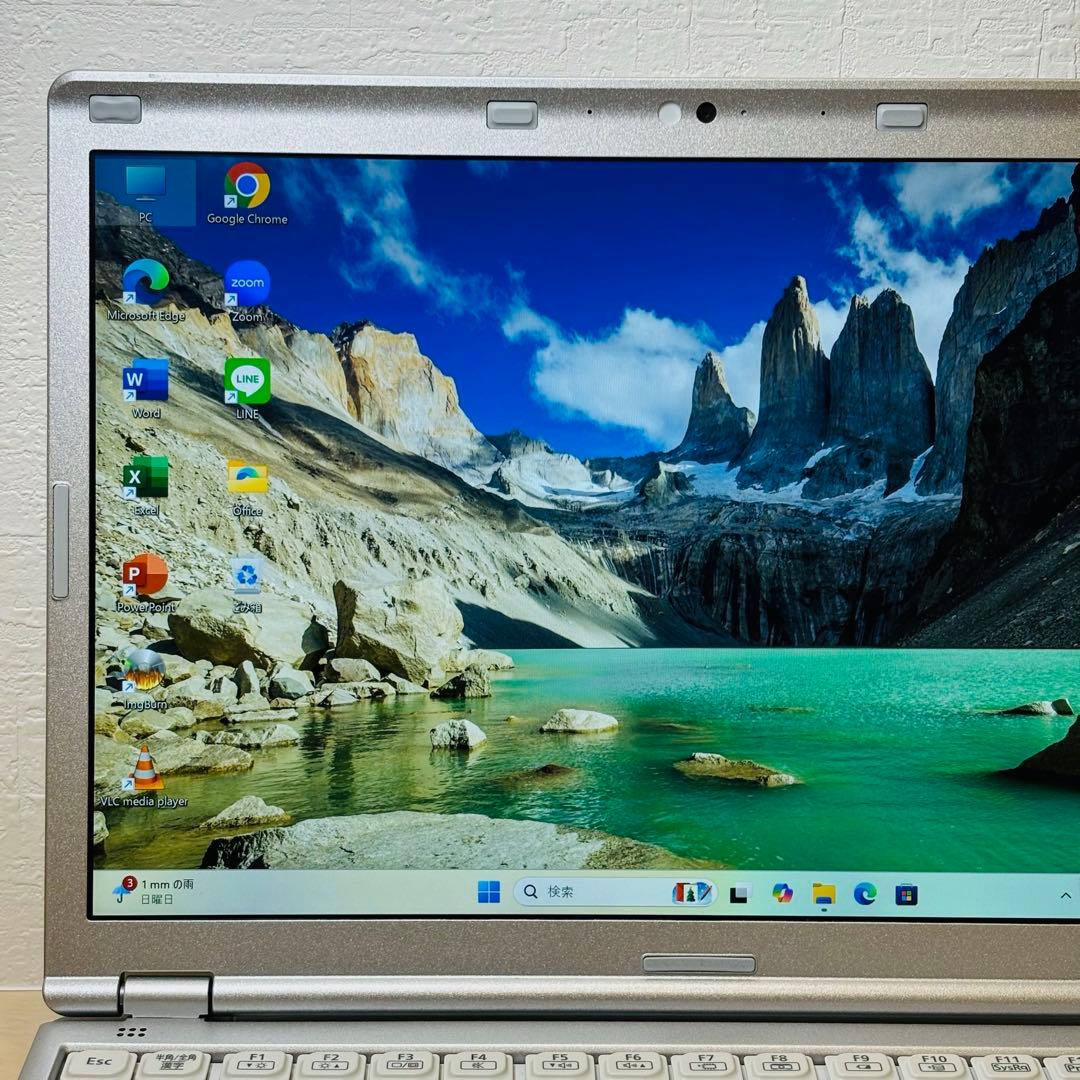 レッツノート PC Windows11 SSD DVD オフィス付き P-120