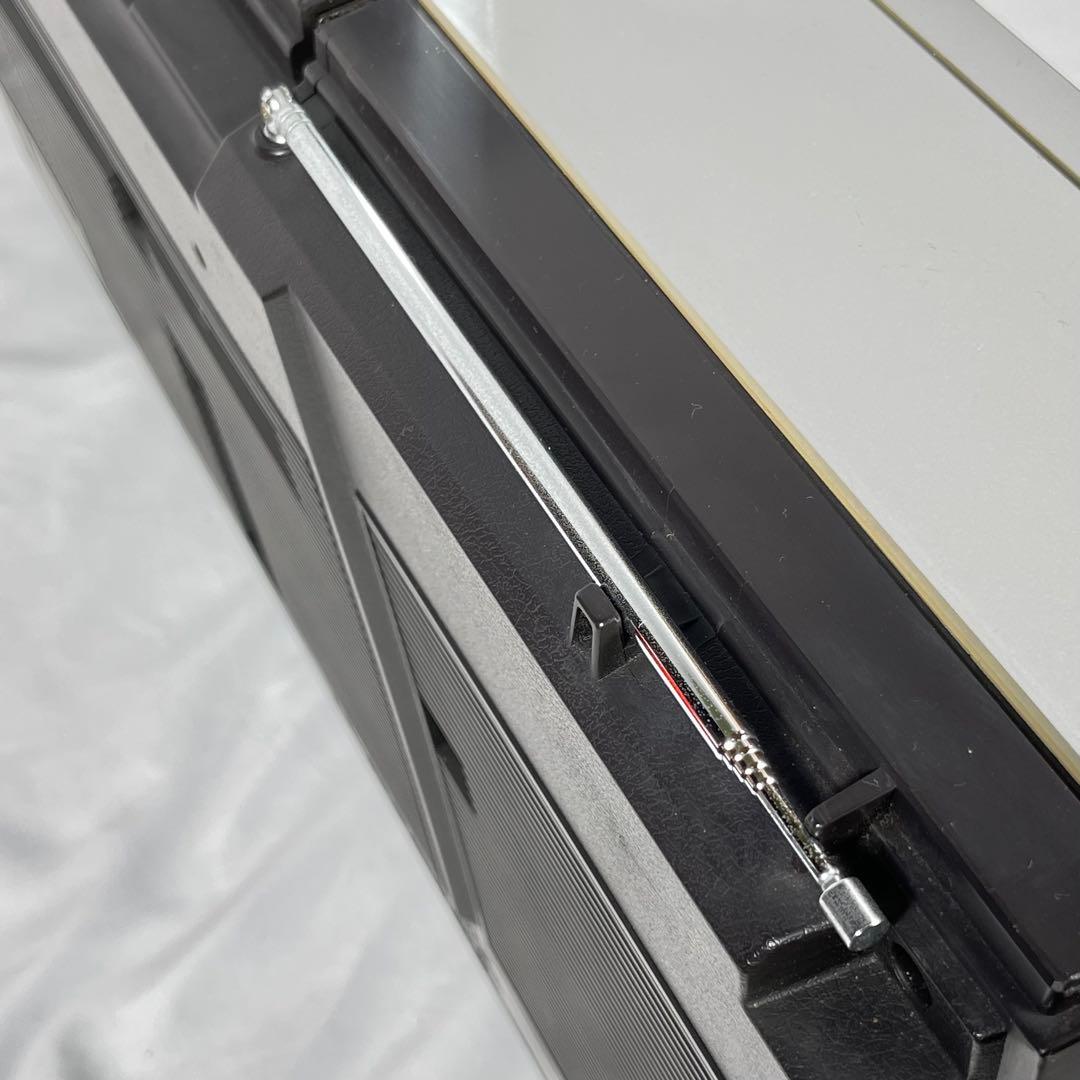 動作品 SHARP GF-999 昭和レトロ大型ラジカセ