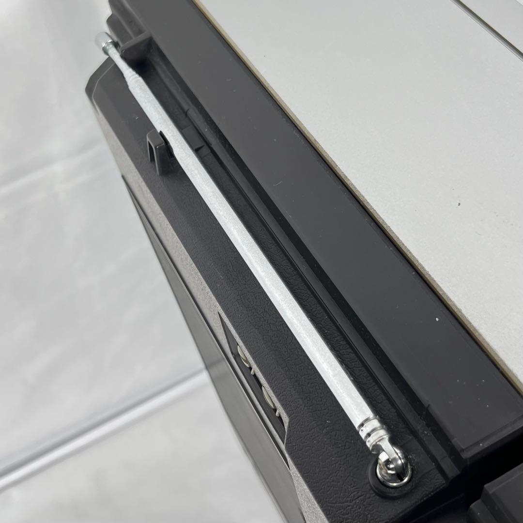 動作品 SHARP GF-999 昭和レトロ大型ラジカセ