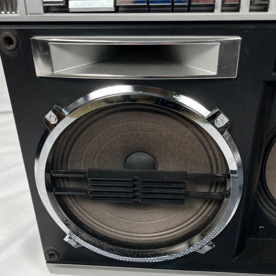 動作品 SHARP GF-999 昭和レトロ大型ラジカセ