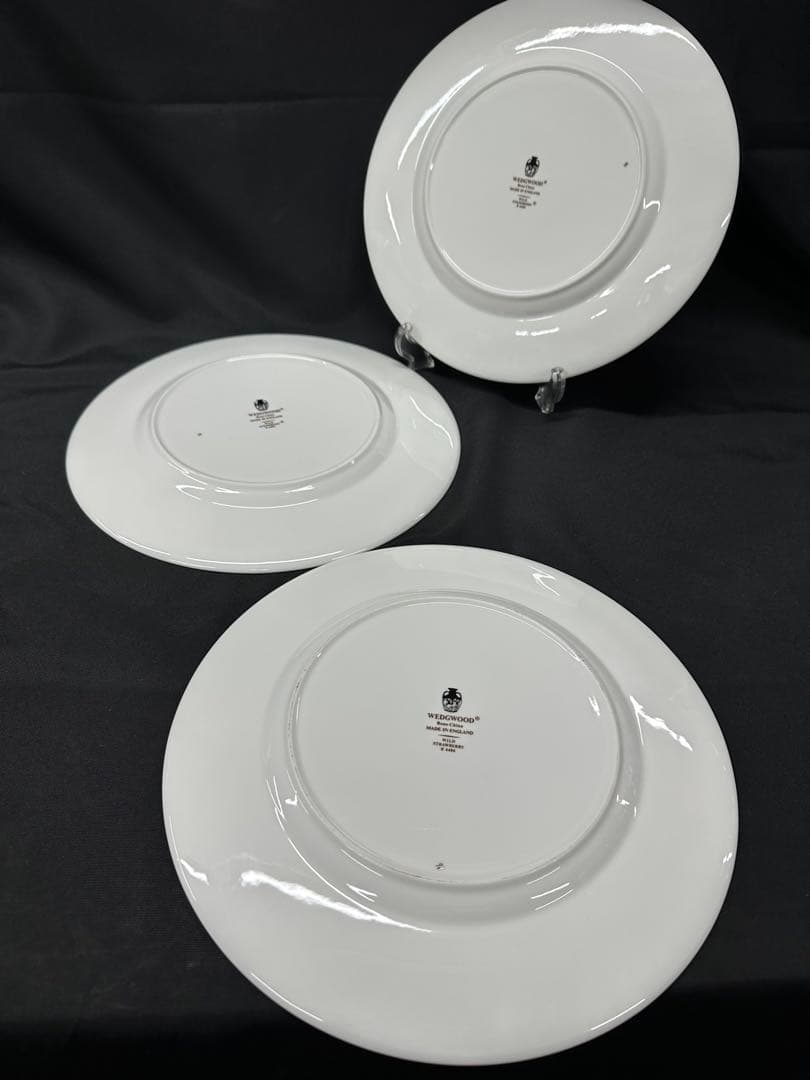 ② 【美品】 ワイルドストロベリー　プレート　27cm 3P