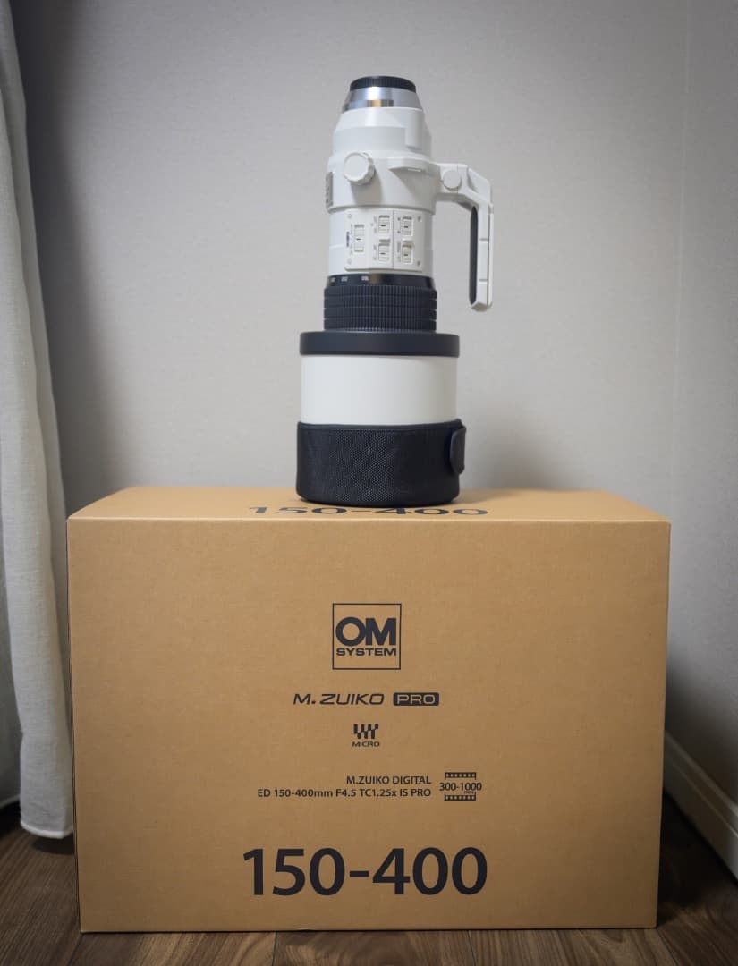 [美品]OM M.ZUIKO ED 150-400mm F4.5 TC1.25x