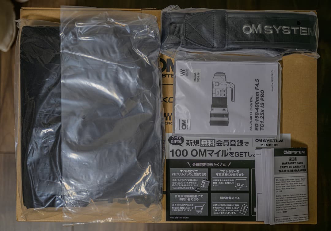 [美品]OM M.ZUIKO ED 150-400mm F4.5 TC1.25x