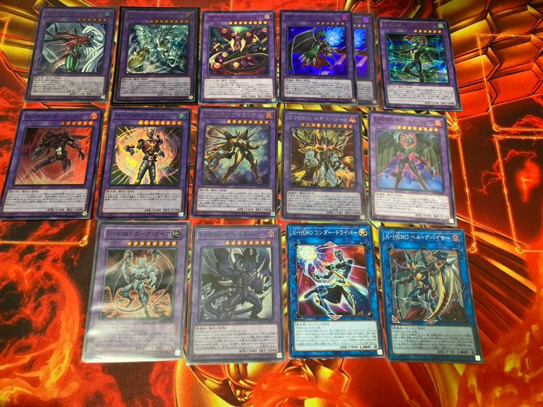 イービルヒーロー　デッキ　hero デッキ