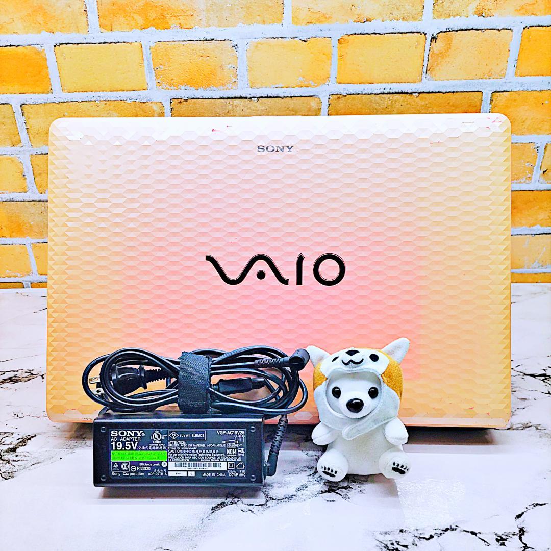 レアなダイヤカット柄❤️ピンクノートパソコン❣️Core-i5☘️爆速SSD✨