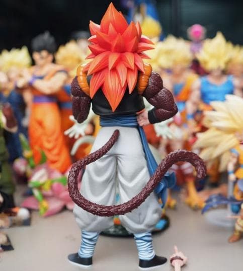 ドラゴンボール　ゴジータ　スーパーサイヤ人4　フィギュア　塗装完成品