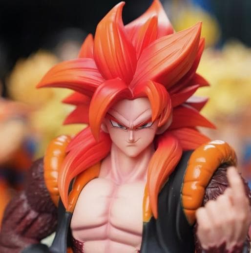 ドラゴンボール　ゴジータ　スーパーサイヤ人4　フィギュア　塗装完成品