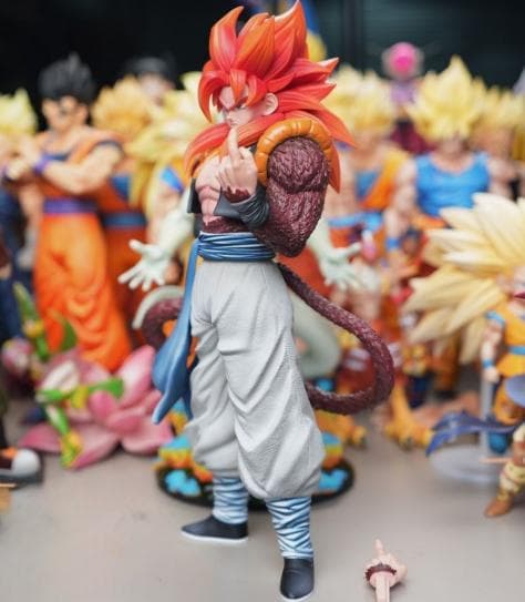 ドラゴンボール　ゴジータ　スーパーサイヤ人4　フィギュア　塗装完成品