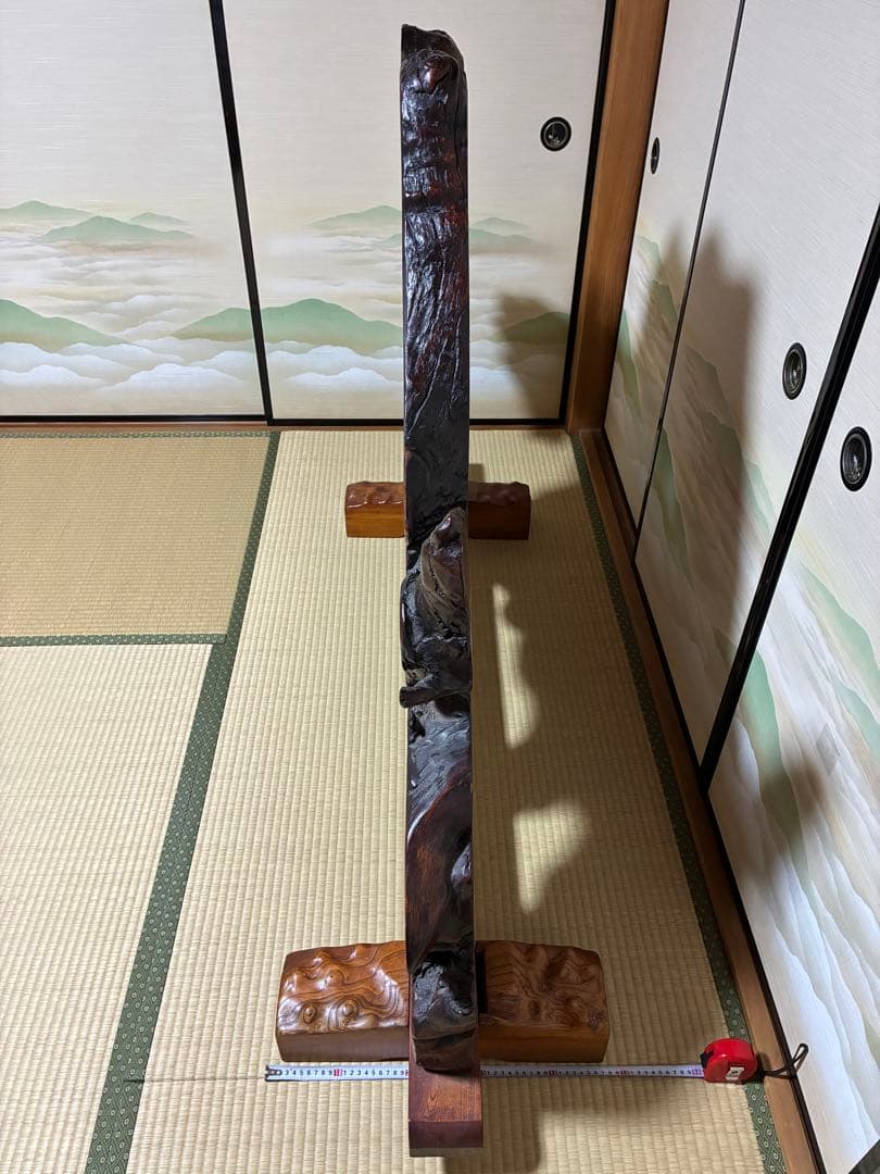 最終値下げ　手渡し限定　巨大　一枚板　衝立