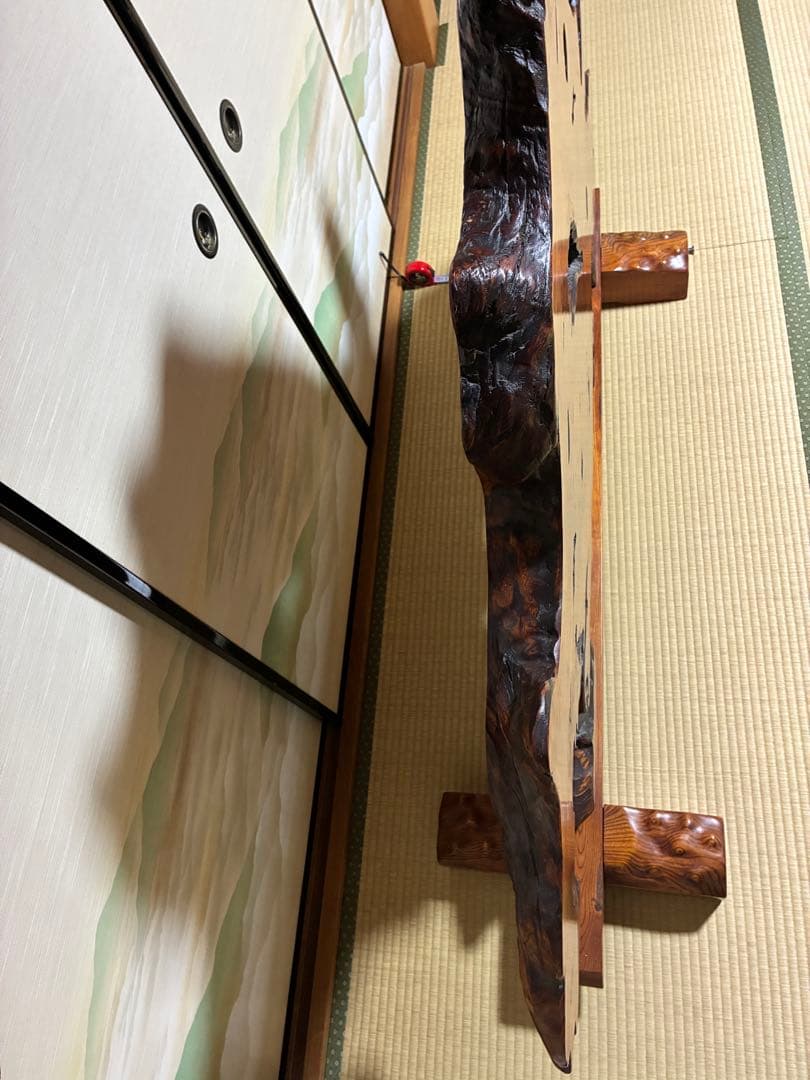 最終値下げ　手渡し限定　巨大　一枚板　衝立