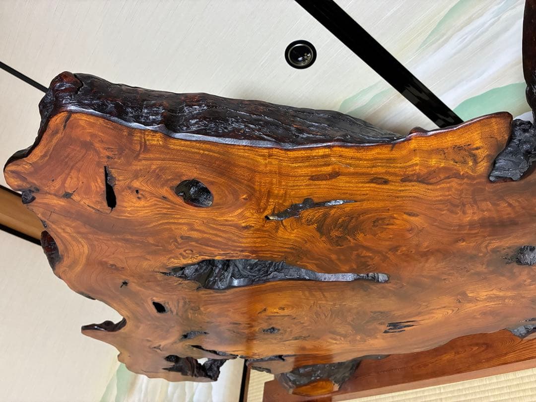 最終値下げ　手渡し限定　巨大　一枚板　衝立