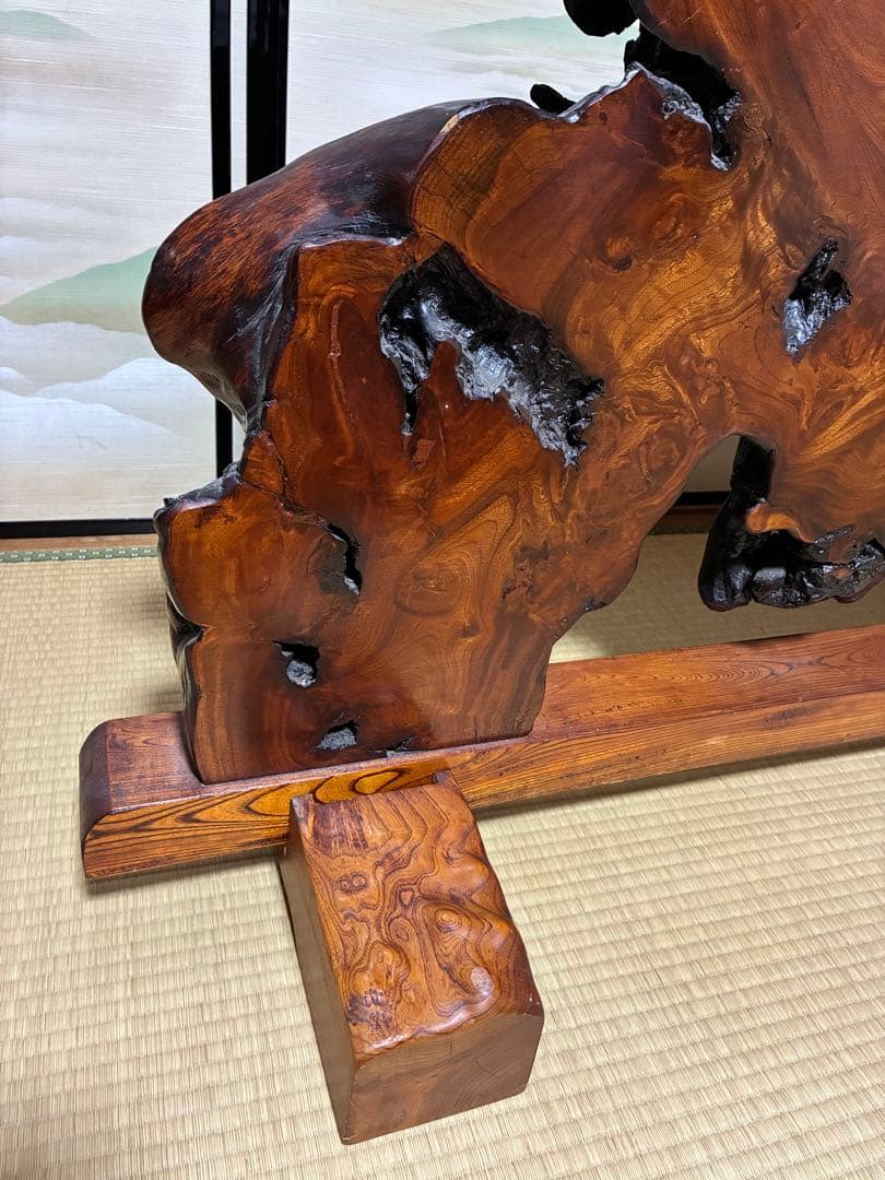 最終値下げ　手渡し限定　巨大　一枚板　衝立