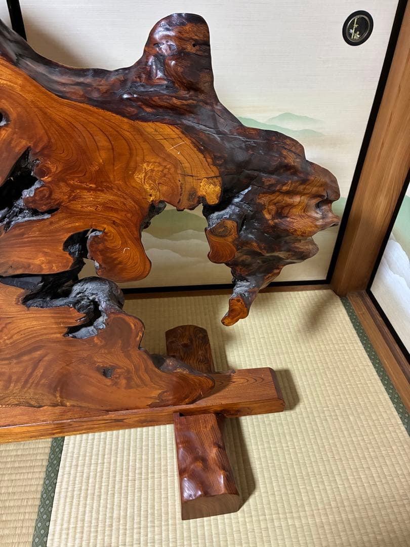 最終値下げ　手渡し限定　巨大　一枚板　衝立