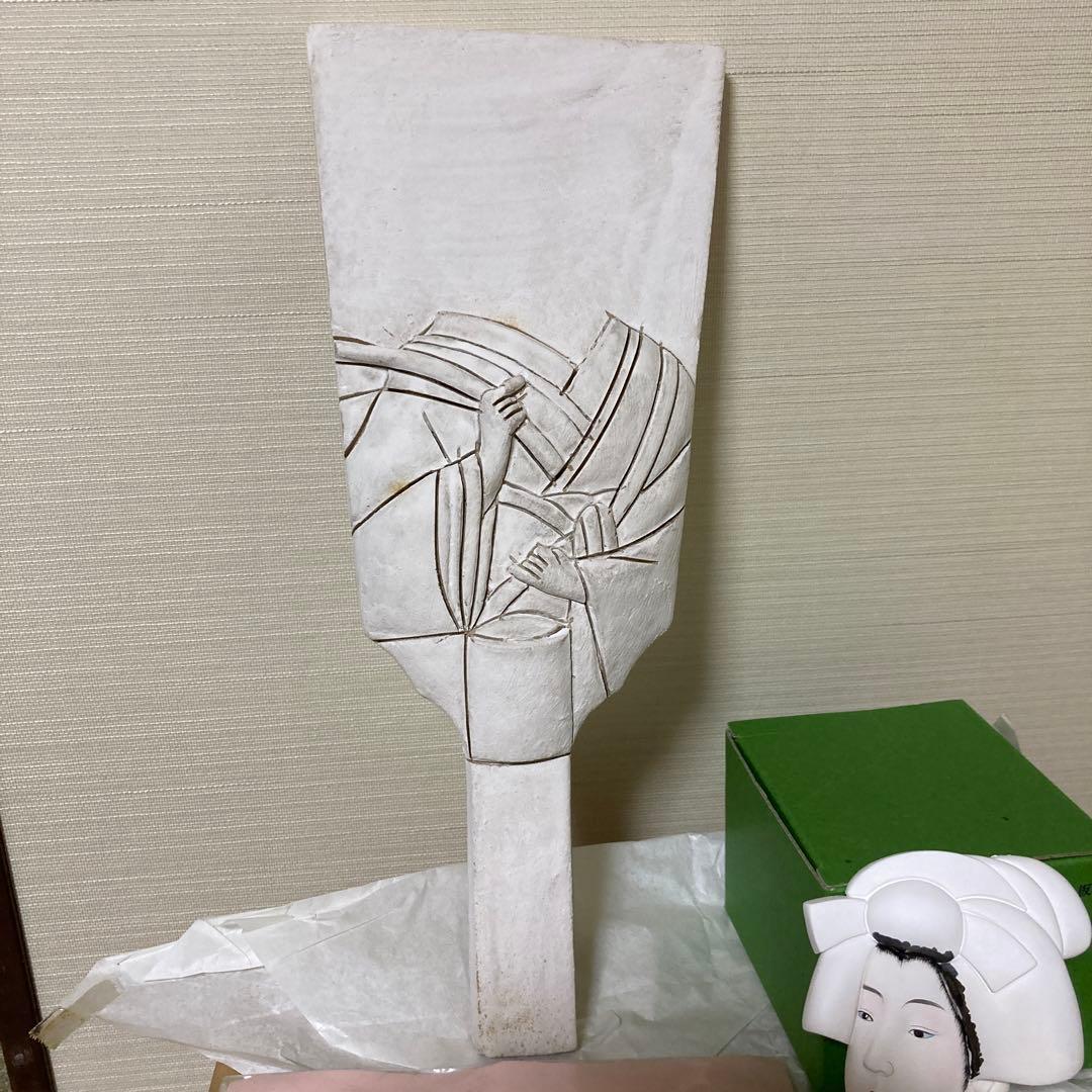 木目込　汐汲羽子板　ハンドメイド