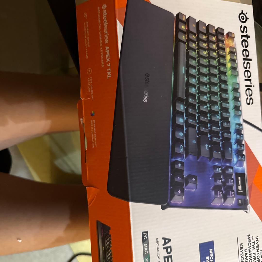 SteelSeries Apex TKL ゲーミングキーボード 本体
