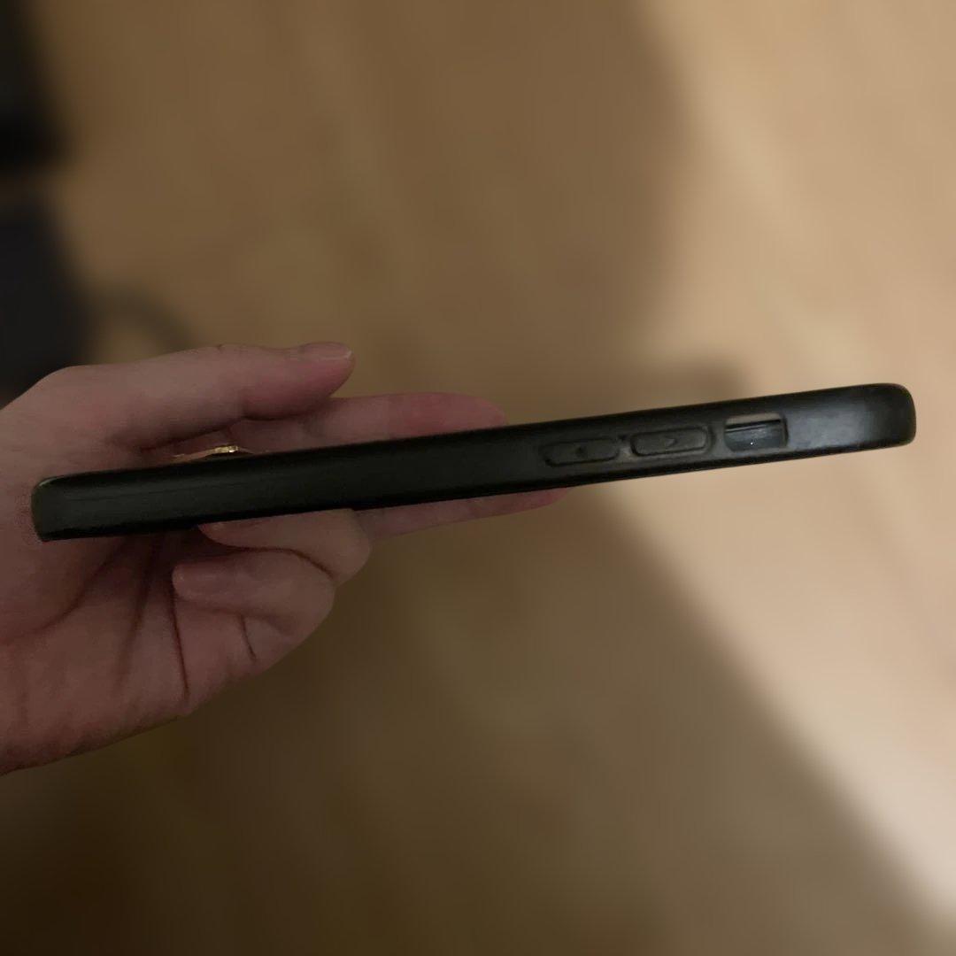 プラダ iPhone12/12Pro ケース ブラック 三角ロゴ