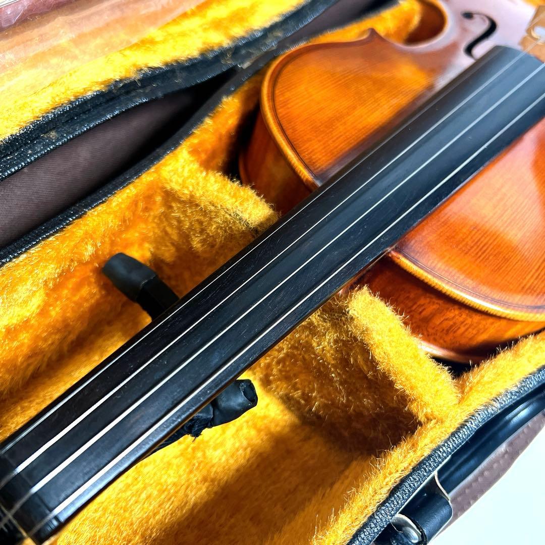 【美虎杢】K. SHIMORA NO.120 4/4 バイオリン　ドイツ製