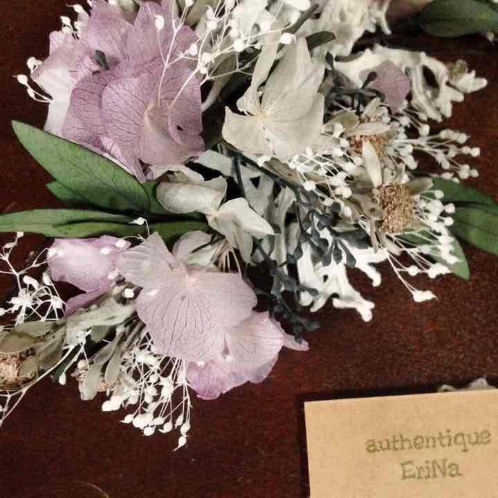 めみ様 本物花 ナチュラルクラッシック 髪飾り 卒業 入学 ブライダル