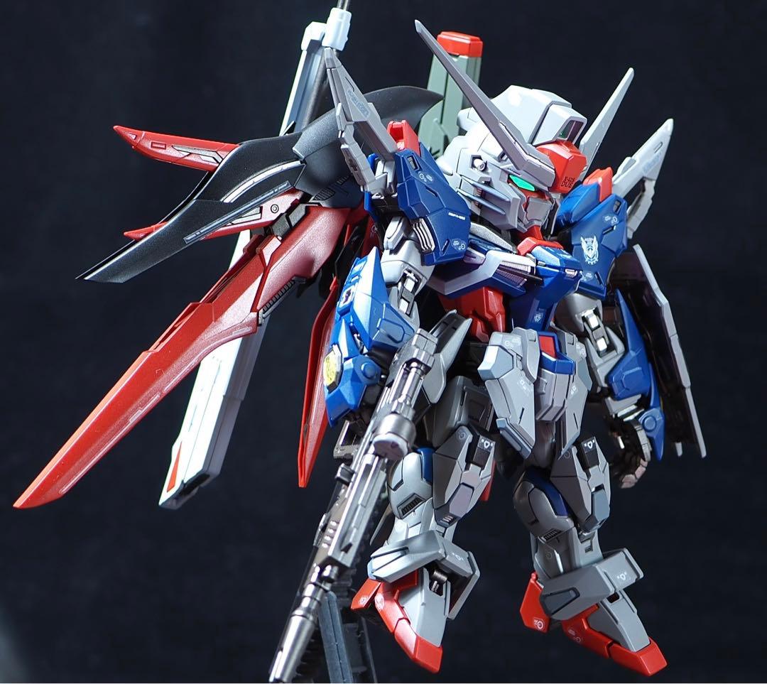MGSD　デスティニーガンダム SpecⅡ　全塗装　完成品　ラスト