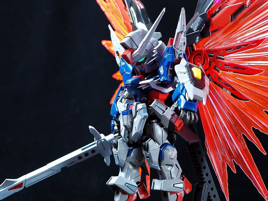 MGSD　デスティニーガンダム SpecⅡ　全塗装　完成品　ラスト