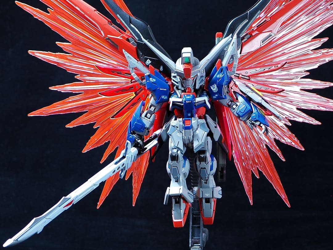 MGSD　デスティニーガンダム SpecⅡ　全塗装　完成品　ラスト