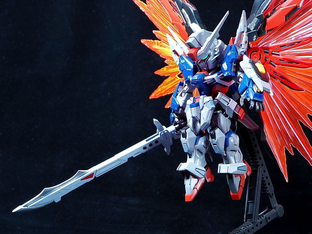 MGSD　デスティニーガンダム SpecⅡ　全塗装　完成品　ラスト