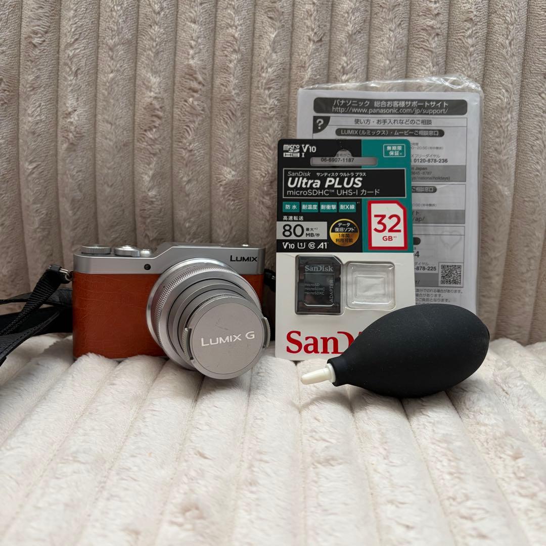 LUMIX G ミラーレス一眼カメラ 32GB付属