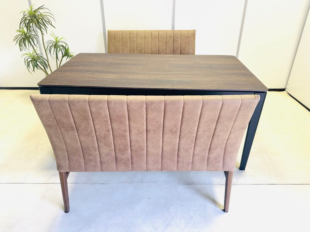 アルマ ダイニング3点ベンチセット