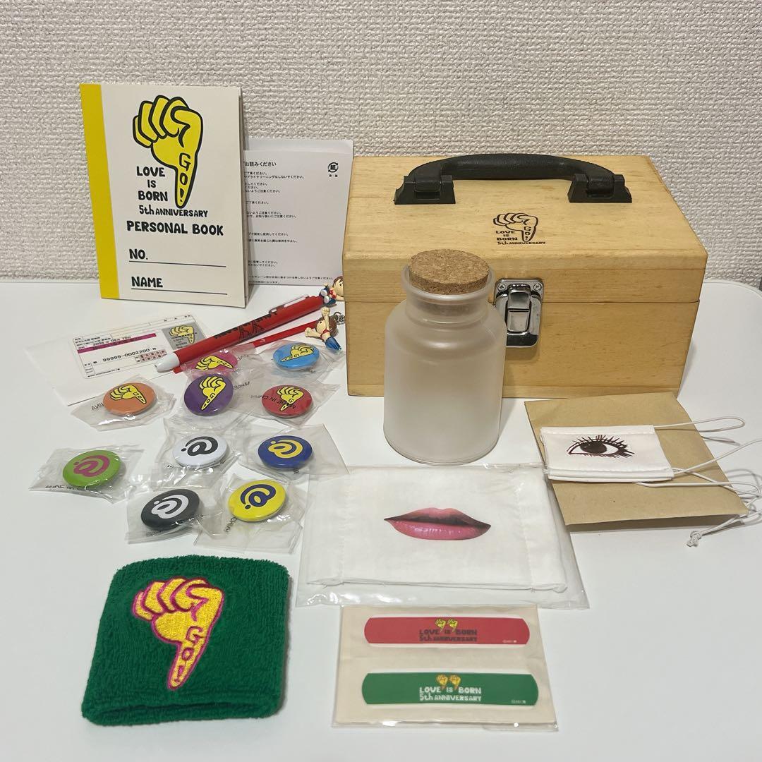 美品★大塚愛 グッズ 救急箱 ラブボン 5th LOVE IS BORN