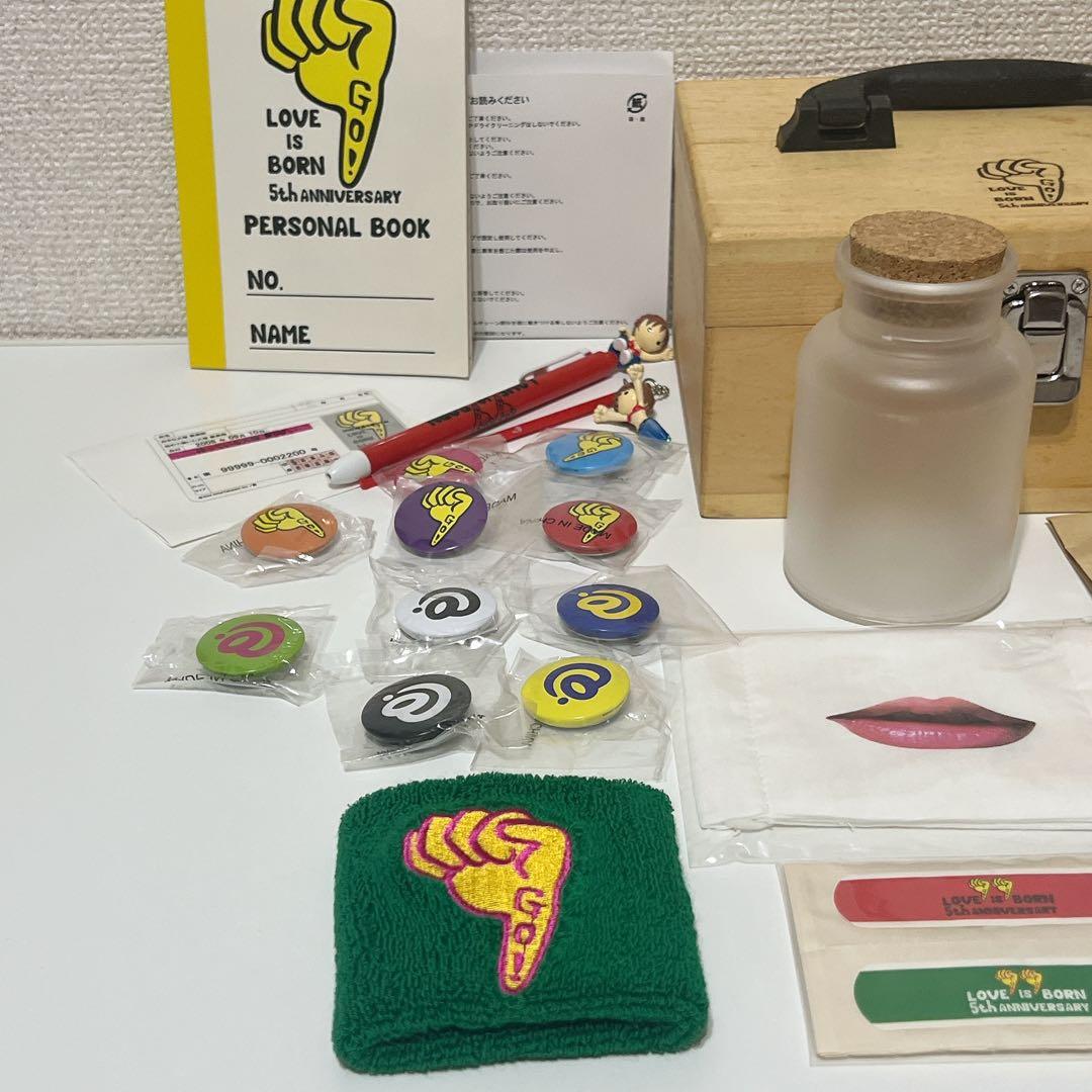 美品★大塚愛 グッズ 救急箱 ラブボン 5th LOVE IS BORN