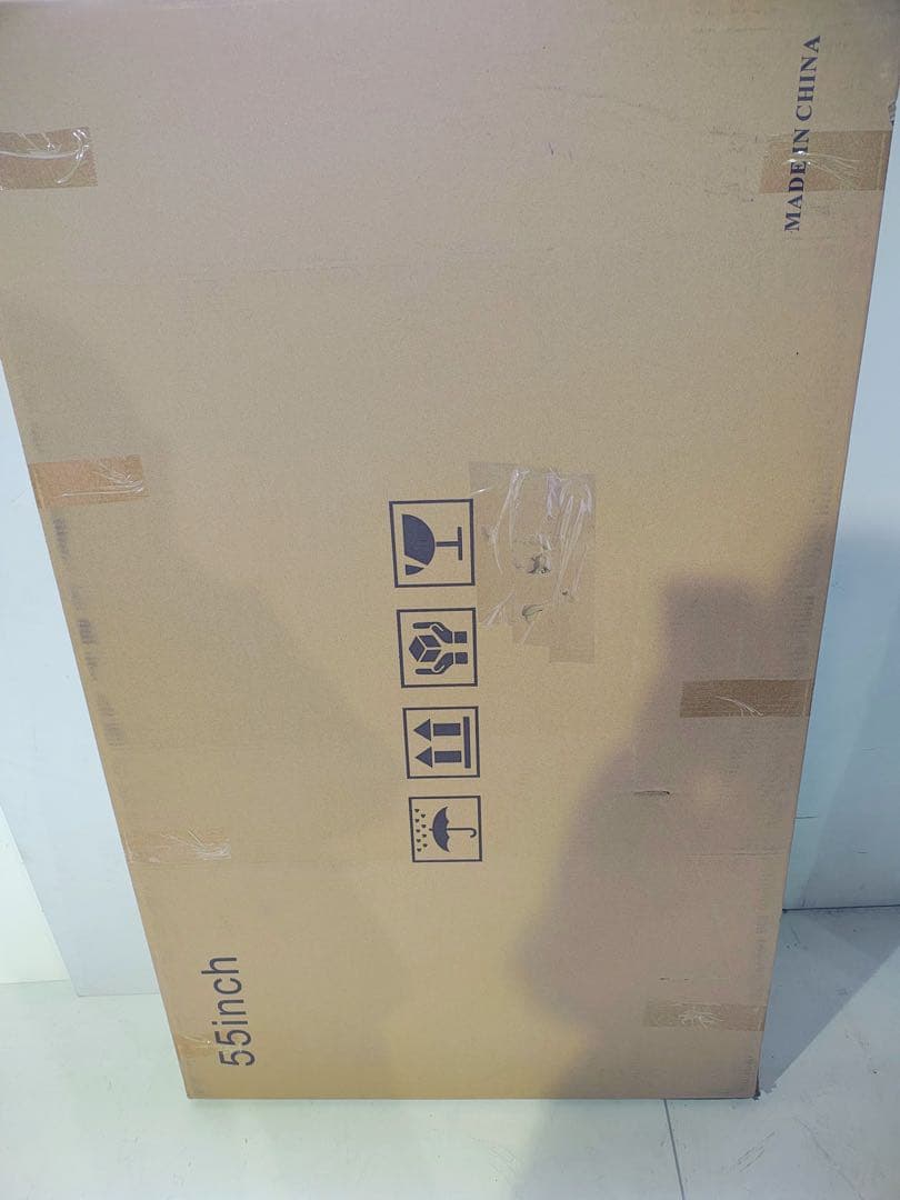 液晶テレビ保護パネル 55インチ テレビカバー 液晶TV保護プロテクター クリア