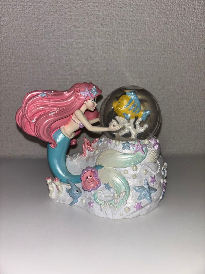 アリエル リトルマーメイド スノードーム ディズニーストア スノーグローブ レア