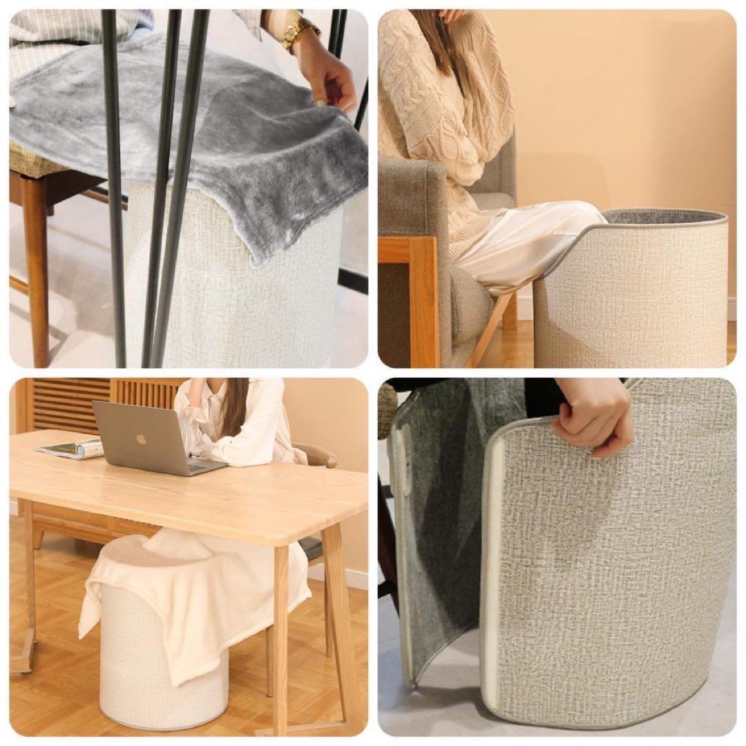 パネルヒーター 足元 ラウンド型 電気代 遠赤外線 デスクパネルヒーターラウンド