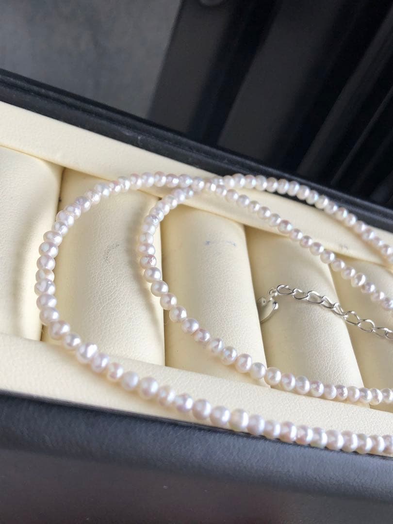 特売品　希少サイズ　淡水babypearl ネックレス