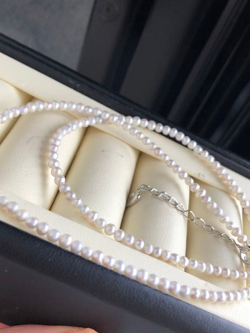 特売品　希少サイズ　淡水babypearl ネックレス