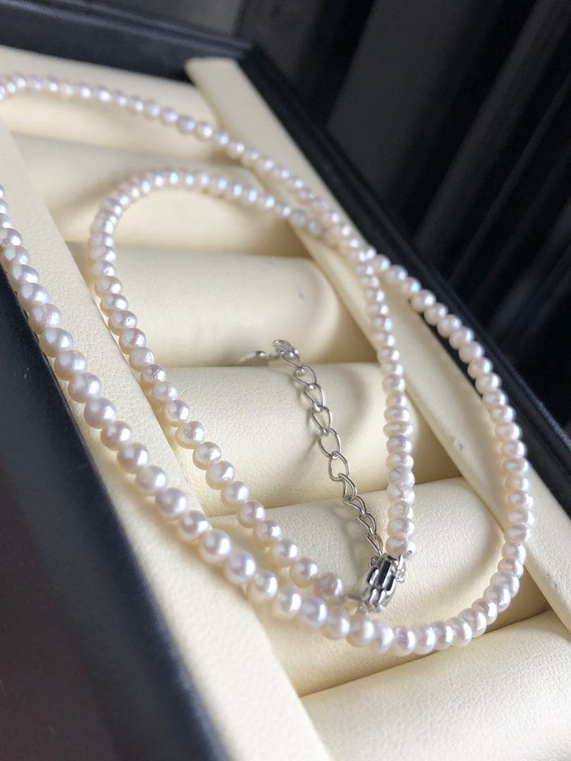 特売品　希少サイズ　淡水babypearl ネックレス