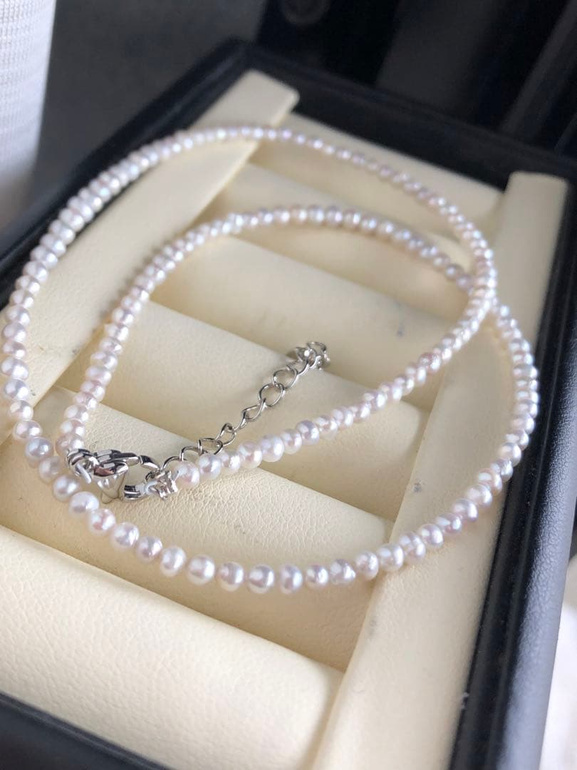 特売品　希少サイズ　淡水babypearl ネックレス