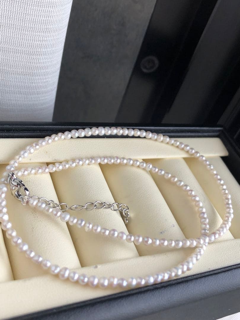 特売品　希少サイズ　淡水babypearl ネックレス