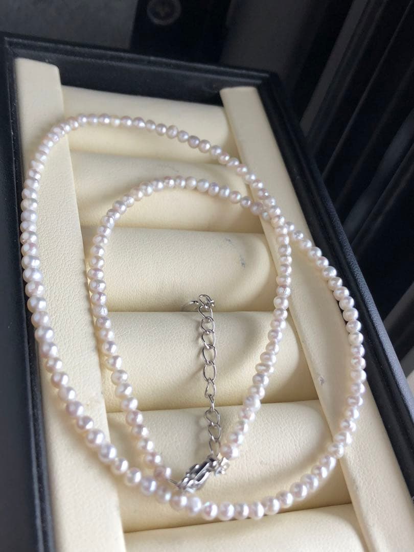 特売品　希少サイズ　淡水babypearl ネックレス