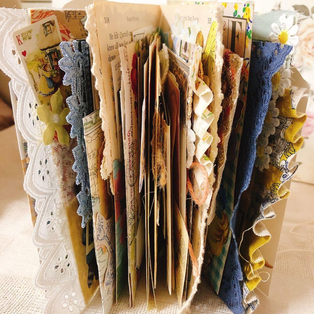ジャンクジャーナル雑記帳 箱付き おすそ分けファイル junkjournal