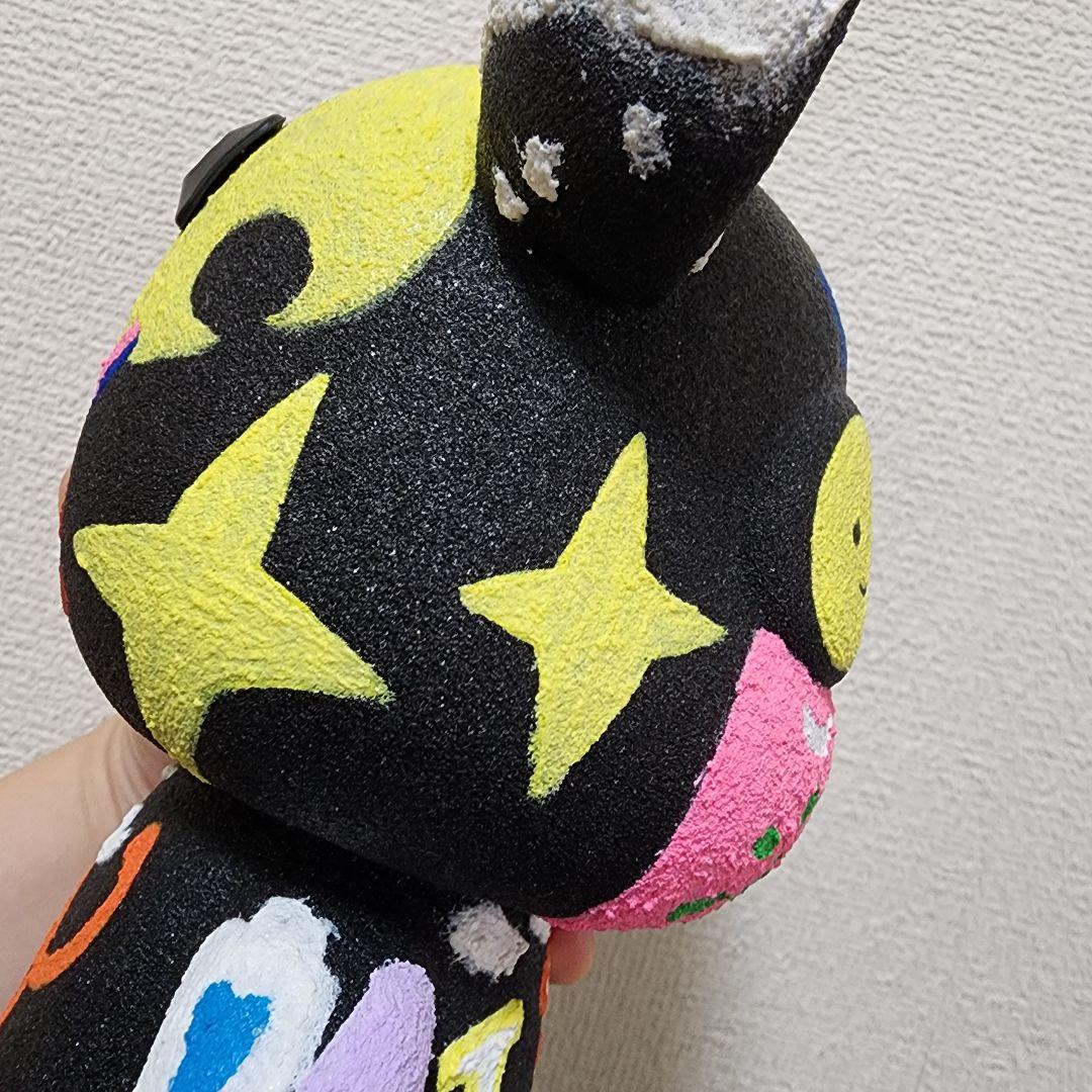 【超POPで個性的】世界に一つだけのデザインアートベア！