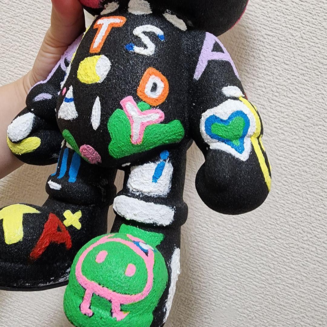 【超POPで個性的】世界に一つだけのデザインアートベア！