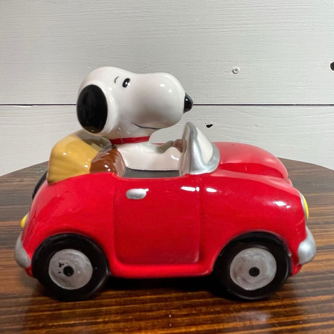 KATOU KOGEI 日本製 SNOOPY 陶器 貯金箱 加藤工芸 スヌーピー