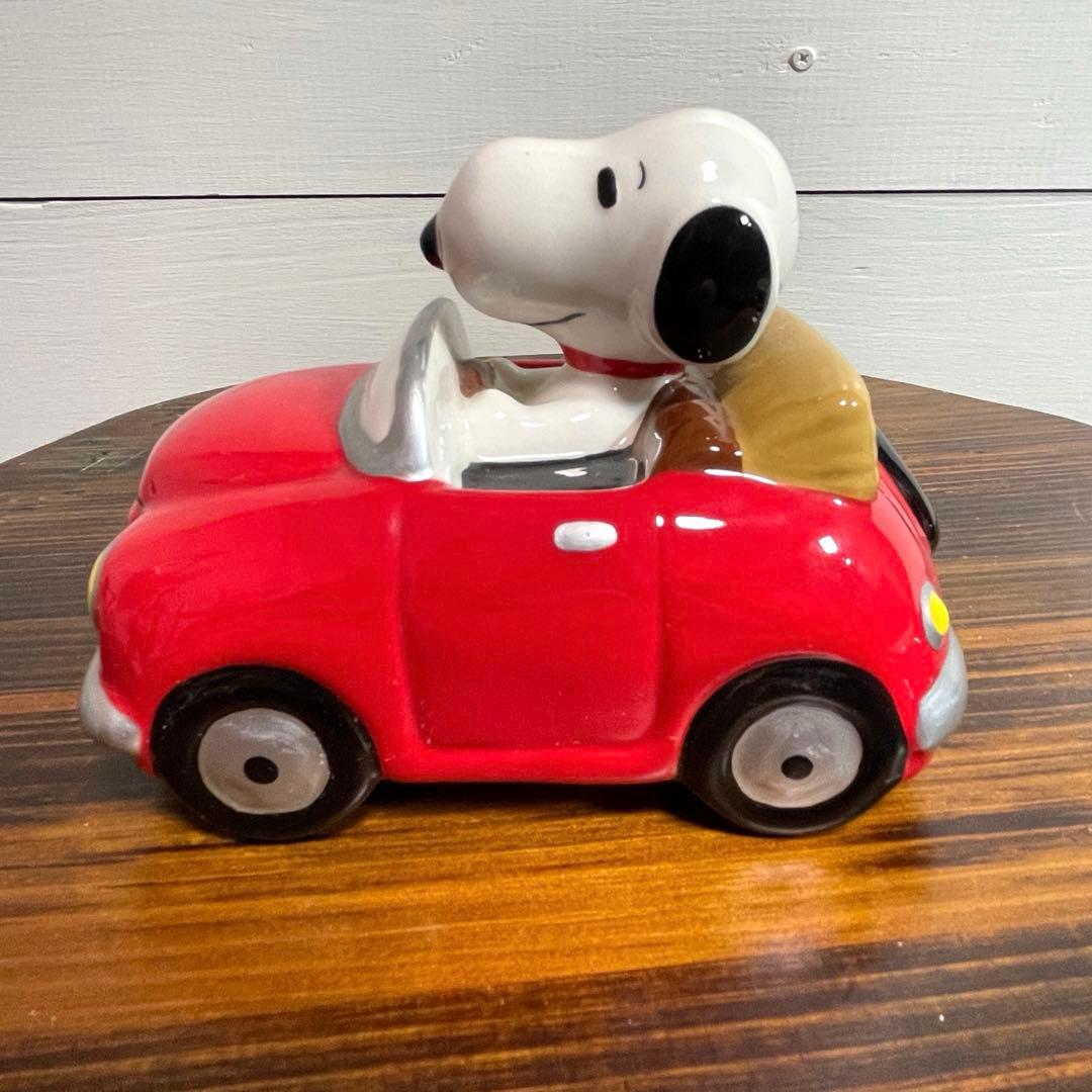 KATOU KOGEI 日本製 SNOOPY 陶器 貯金箱 加藤工芸 スヌーピー