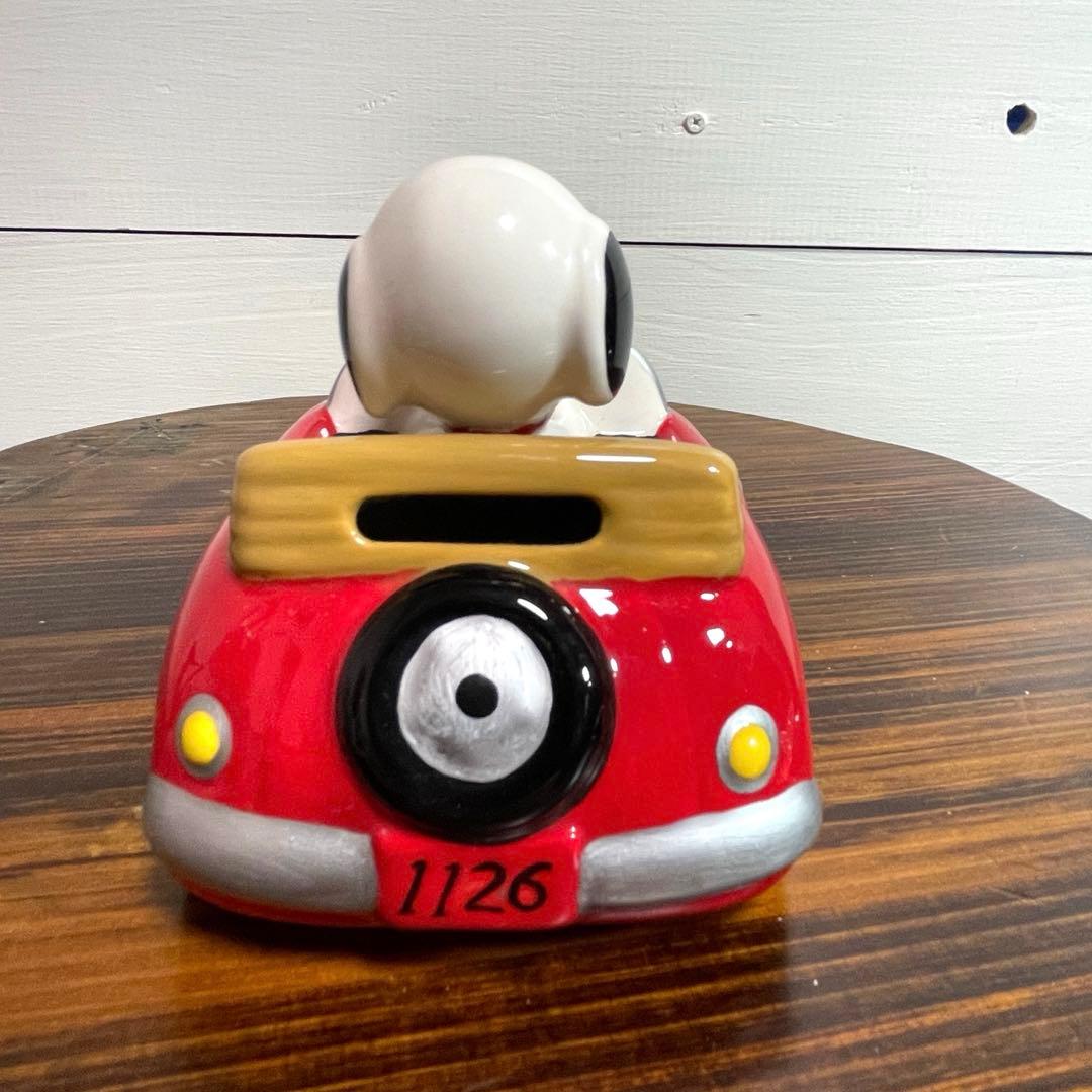 KATOU KOGEI 日本製 SNOOPY 陶器 貯金箱 加藤工芸 スヌーピー