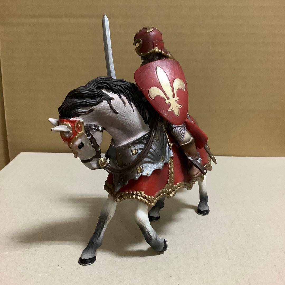 シュライヒ Schleich 70056 馬にまたがる剣のナイト（百合）