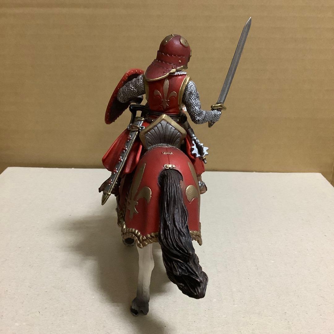 シュライヒ Schleich 70056 馬にまたがる剣のナイト（百合）
