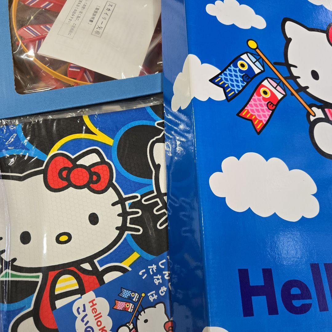 未使用　Hello Kittyキティちゃん　こいのぼりホームセット　鯉のぼり