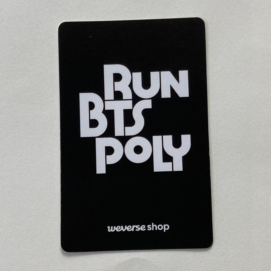 BTS ジン RUN POLY HIGHLIGHT PACKAGE 限定 トレカ